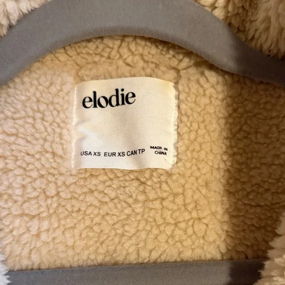 Elodie Brown Sherpa-Lined Kids Vest - Picture 2 of 3
